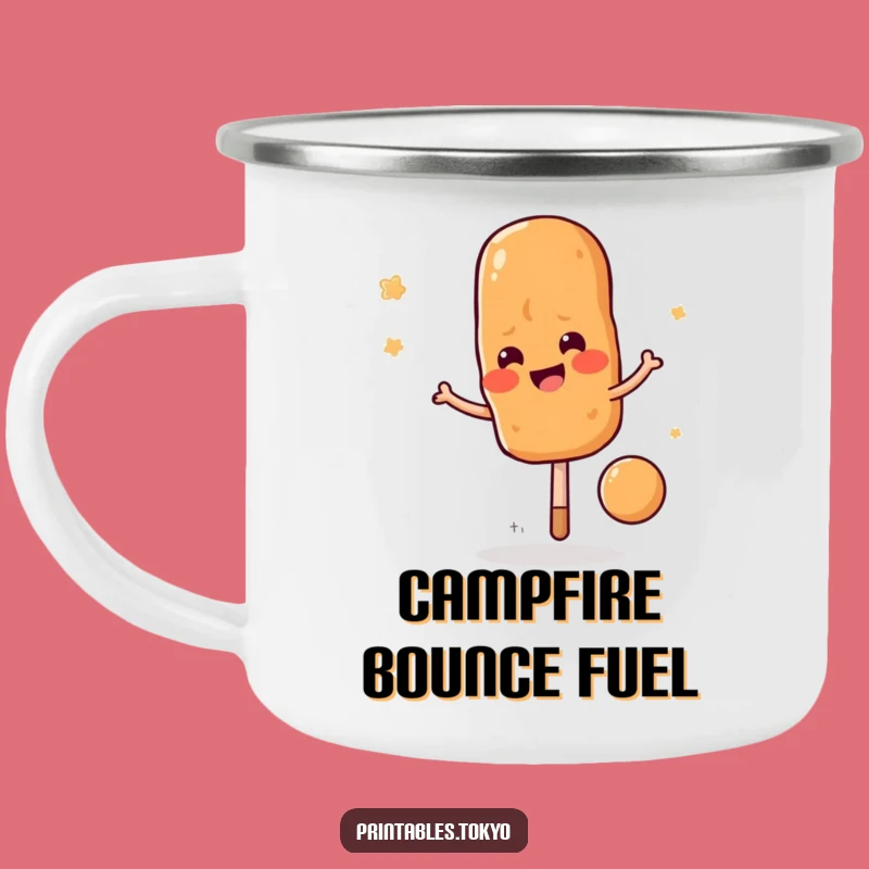 Adventure-Ready Funny Yakitori Skewer Mug: Your Funny Gift for Outdoor Eats!