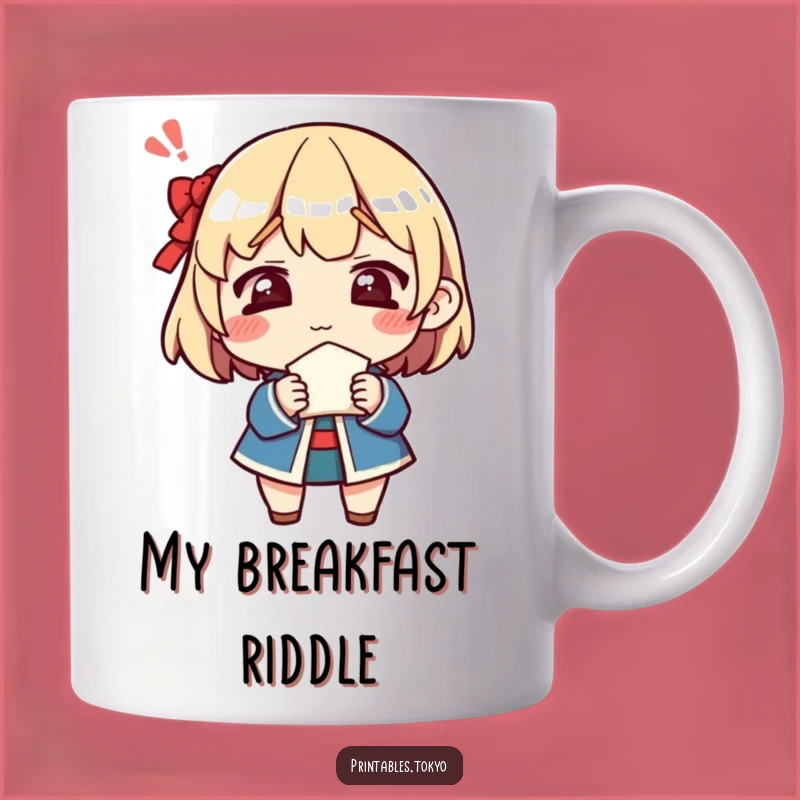 Funny Confused Fortune Cookie Mug - What Does It Mean? Perfect Gift!