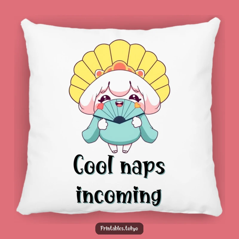 Cozy Funny Giant Fan Pillow - Smiling Character Comfort Gift