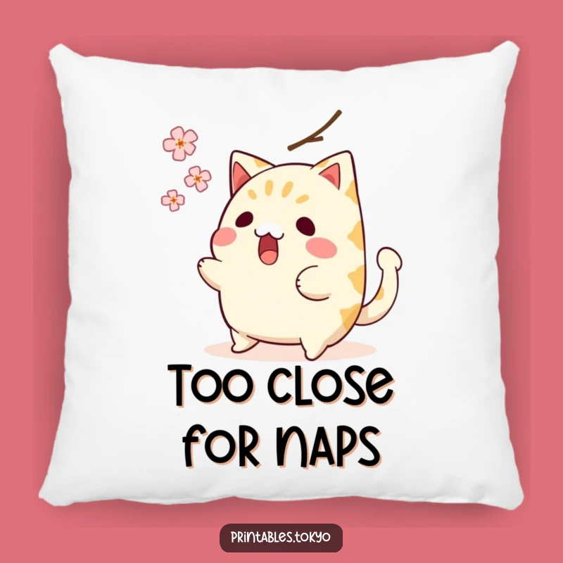 Funny Taiyaki Pillow: Surprised Fish Cake Blossom Dodge - Comfy & Hilarious Accent