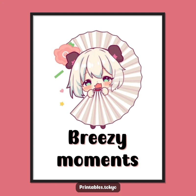 Funny Hiding Poster - Playful Art, Quirky Decor Gift!