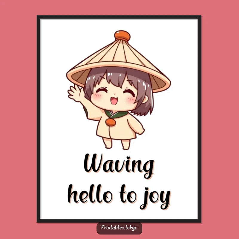 Funny Free Printable Wall Art: Cheerful Greetings, Downloadable Poster