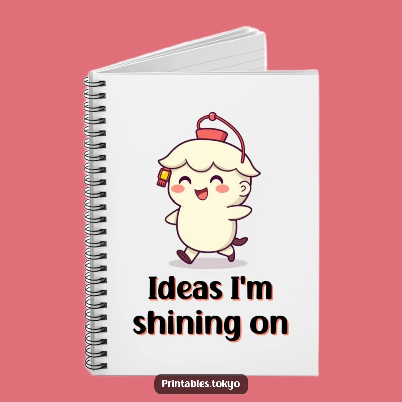 Funny Lantern Walker Notebook: Cheerful Character Journal, A Hilarious Funny Gift for Ideas!