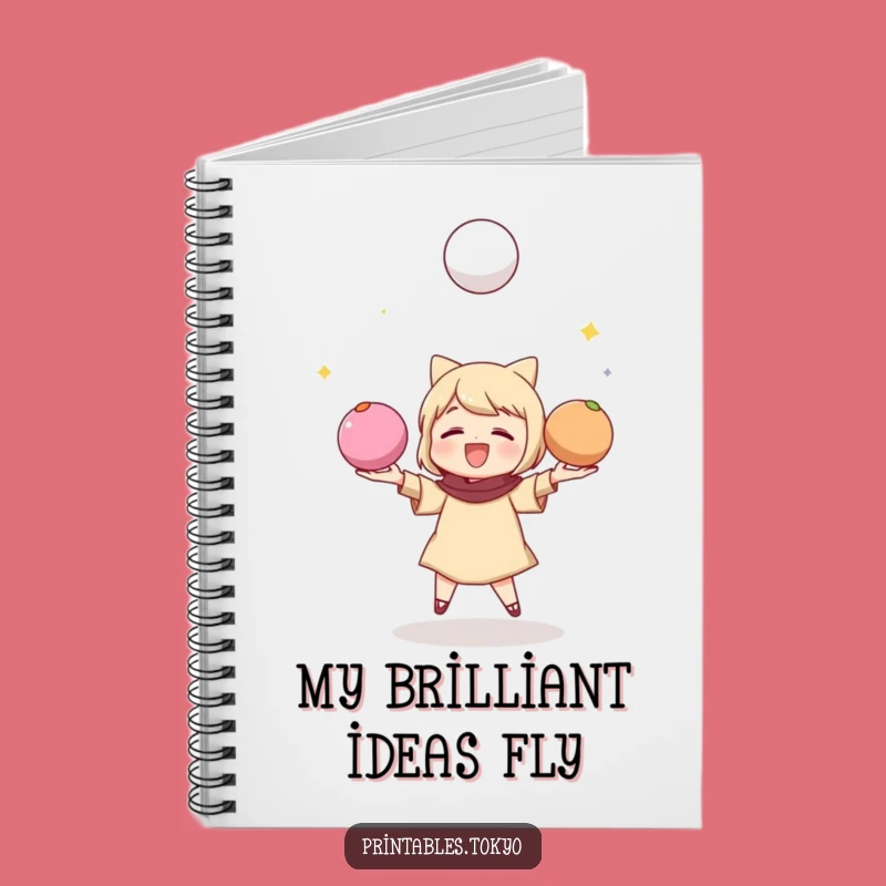 Funny Mochi Journal - Creative Character Note-Taking, Perfect Gift