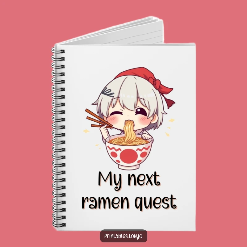 Funny Ramen Fan Notebook: Jot Down Delicious Ideas, Creative Gift