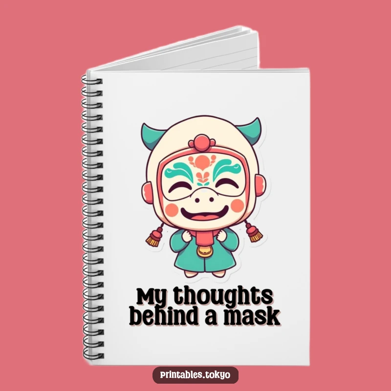 Funny Festival Journal - Creative Character Notes, Perfect Gift