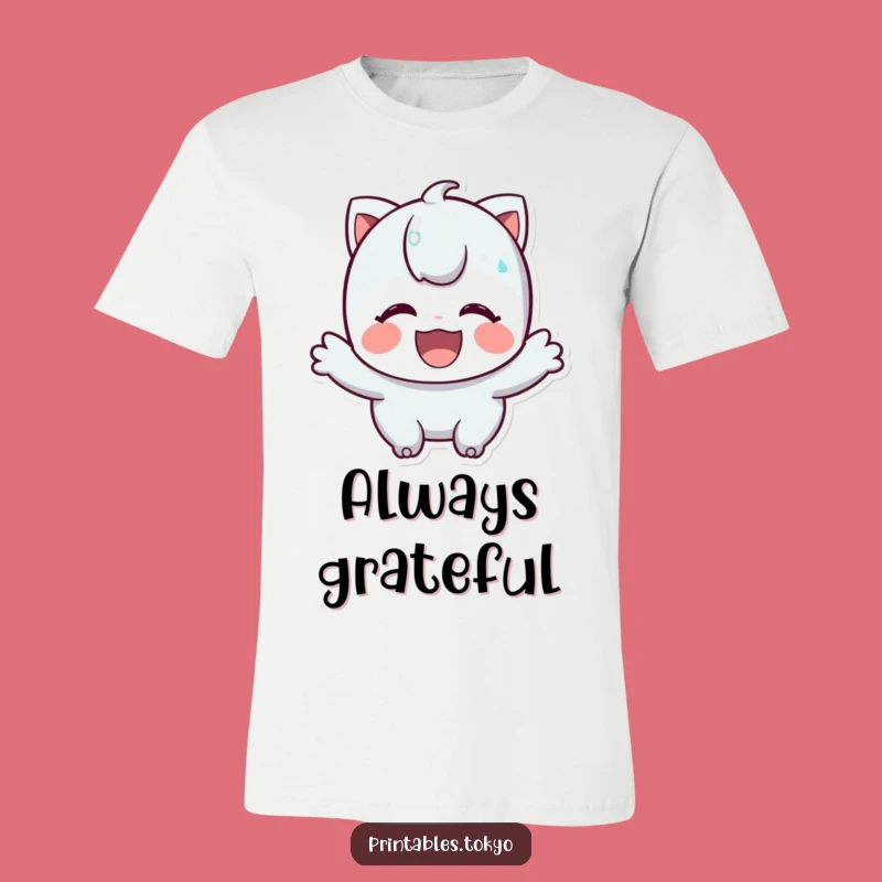 Funny Bowing T-Shirt - Cheerful Character, Polite & Playful Gift!