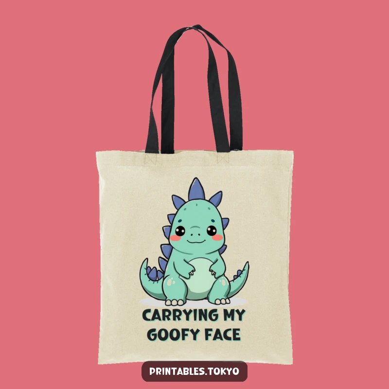 Funny Godzilla Surprise Tote Bag - Carry Your Humor, Perfect Funny Gift