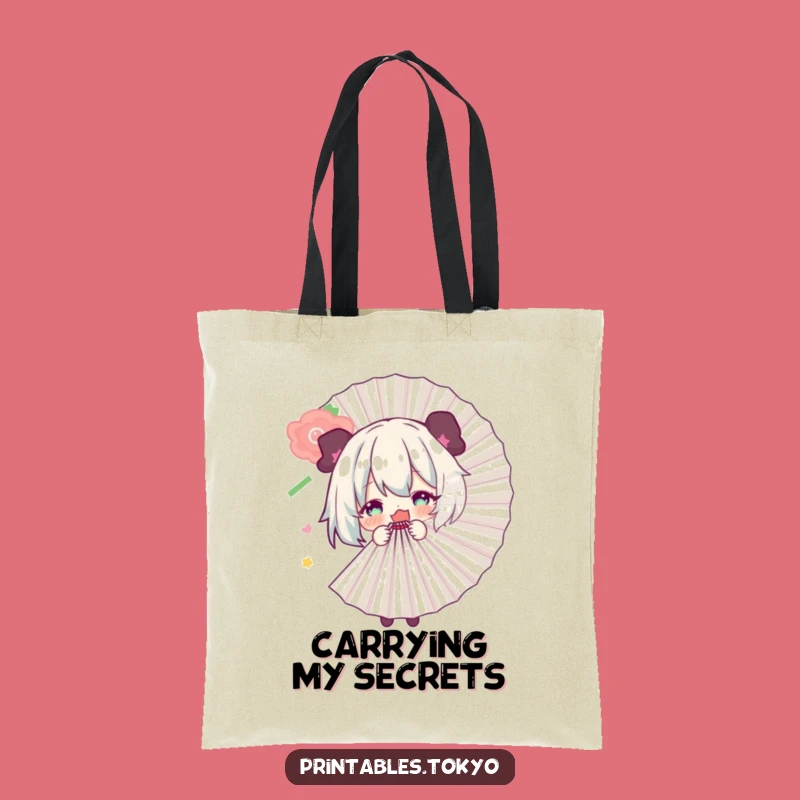 Funny Hiding Tote Bag - Playful Storage, Practical Fun Gift!